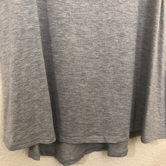 ENOUGH ABOUT ME Juniors Small "Irish-ish" Tank Top Muscle Tee Gray NWT - Picture 5 of 13